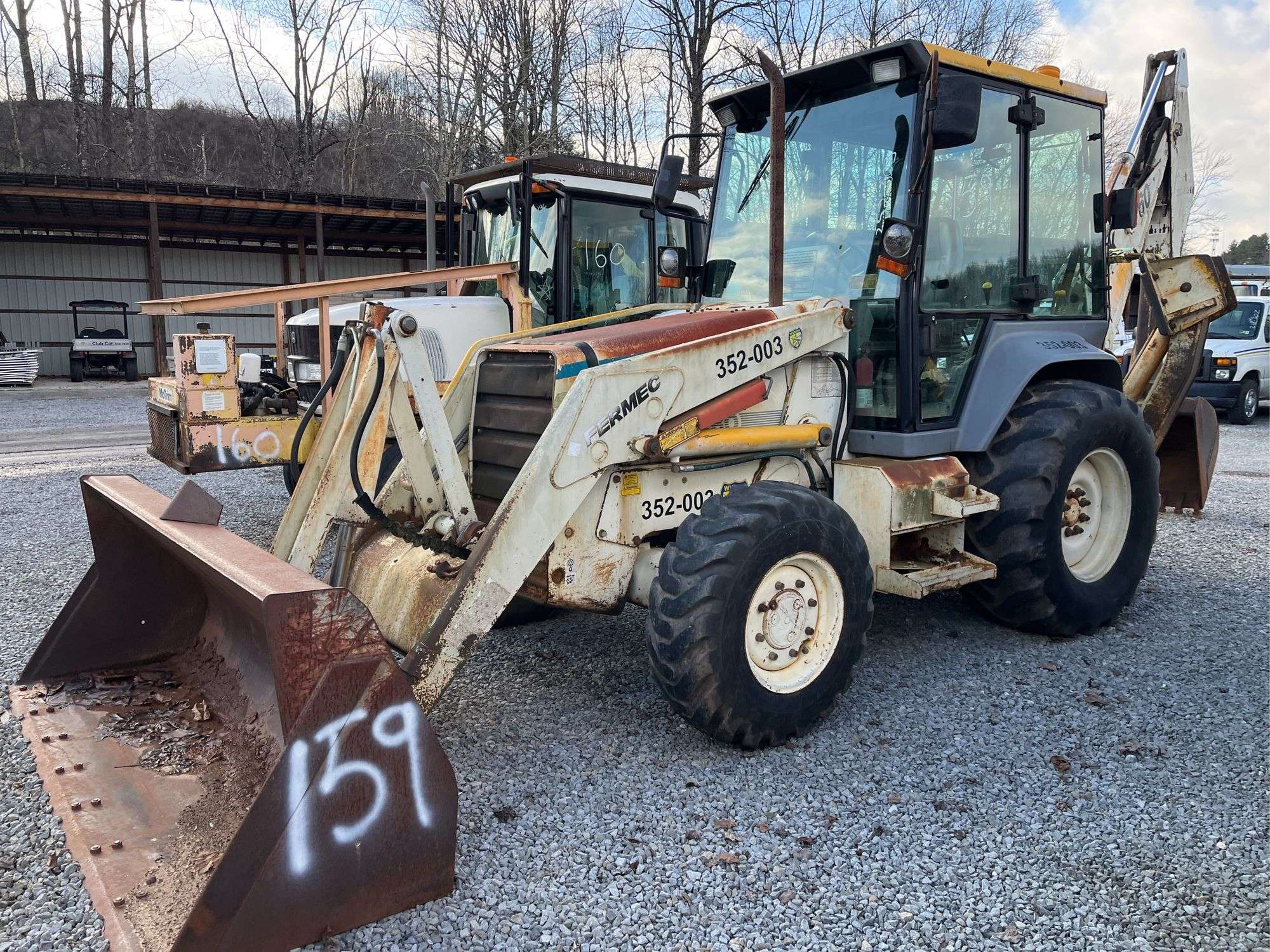 1999 Fermec TLK-760 Loader/Backhoe Vin# SMFB44LCOW8604383 - Kaufman ...