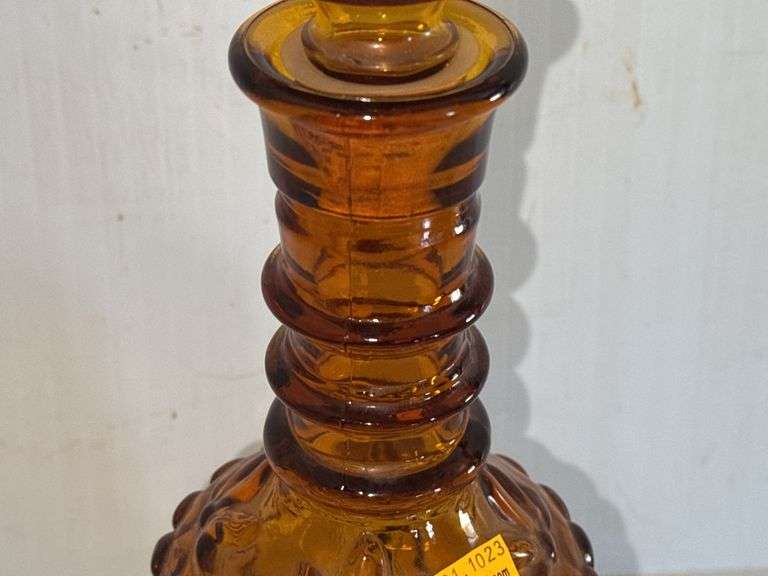 Vintage Jim Bean Kentucky Bourbon Whisky Decanter Bottle