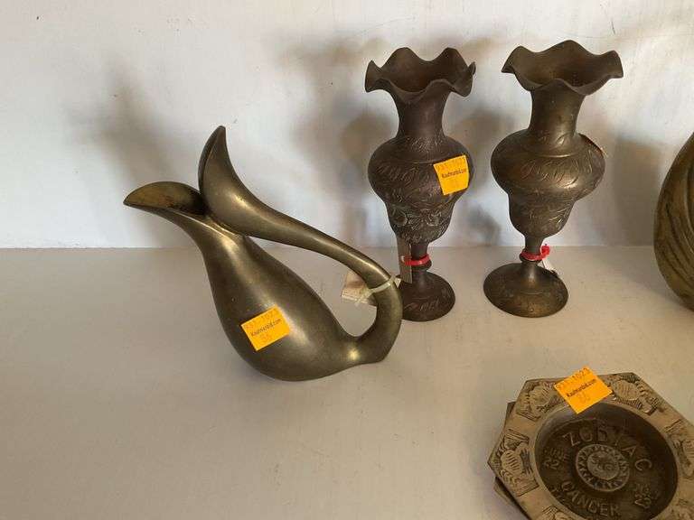 Assortment of Brass Items