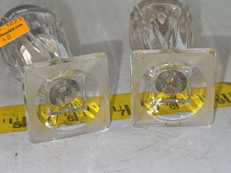 Anchor Hocking "Star of David" Pitcher, Vintage Anchor Hocking Star of David Early American Prescut 