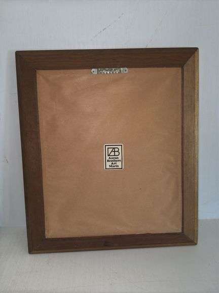 Kate Greenaway Colored Print in Frame and Vintage Edgar Degas Dancer Framed Print