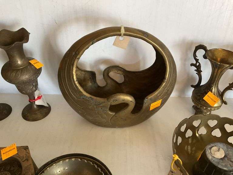 Assortment of Brass Items