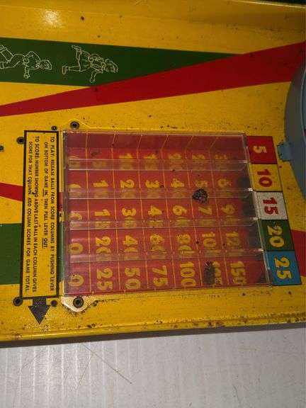 Vintage Marx Skee Ball Game (No Skee Balls Included)