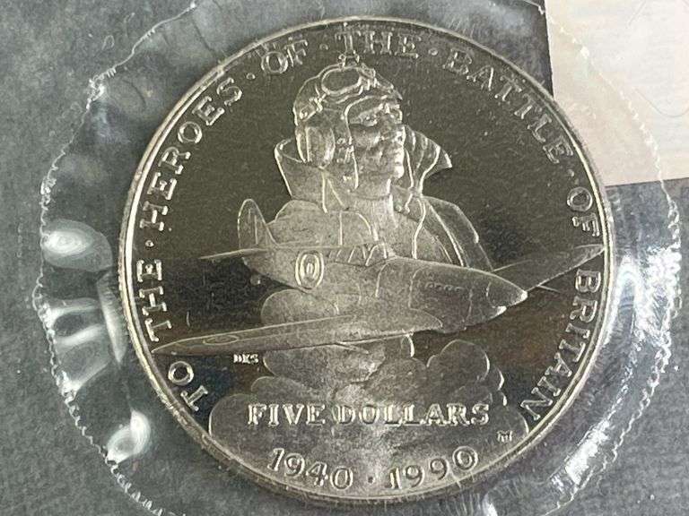 $5 “To the Hero’s of the Battle of Britain” Commemorative Coin