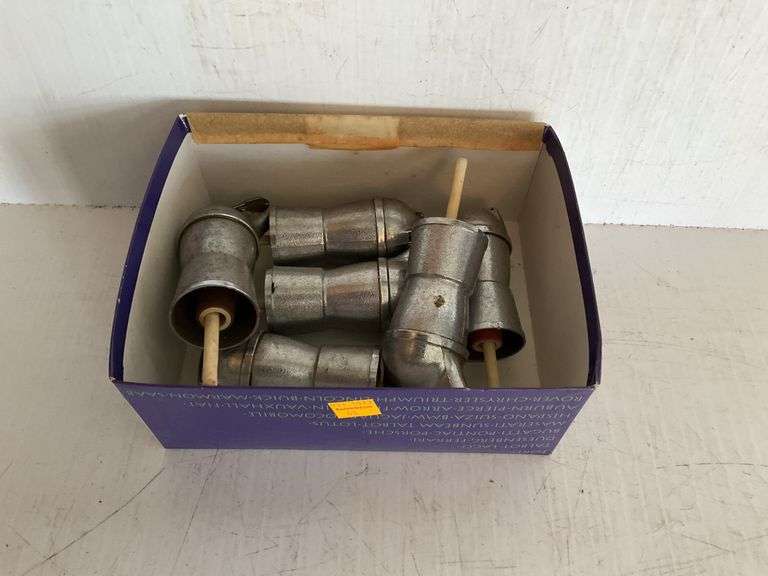 6 Vintage Whiskey Bottle Spouts