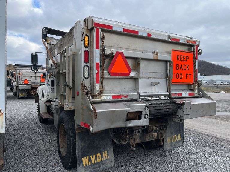 2010 Hino 338 Single Axle Dump Truck Vin# 5PVNV8JG2A4S50142