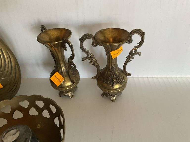 Assortment of Brass Items