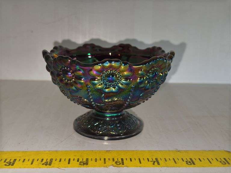 Fenton Carnival Glass Bowl