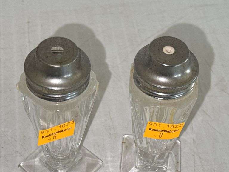 Anchor Hocking "Star of David" Pitcher, Vintage Anchor Hocking Star of David Early American Prescut 