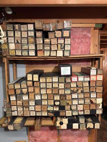 Lots of piano rolls