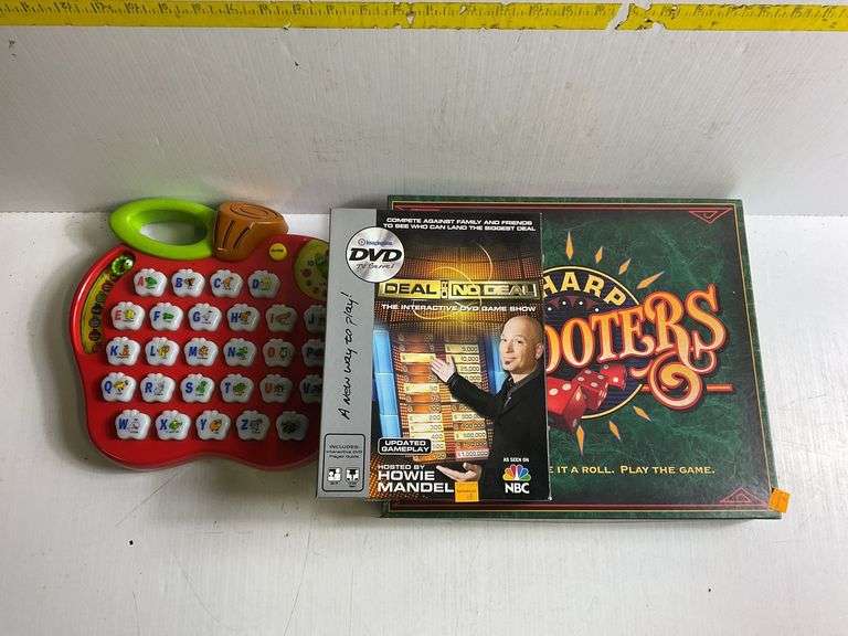 Sharp Shooters aboard Game, Deal or No Deal DVD Game, Children’s Apple Game