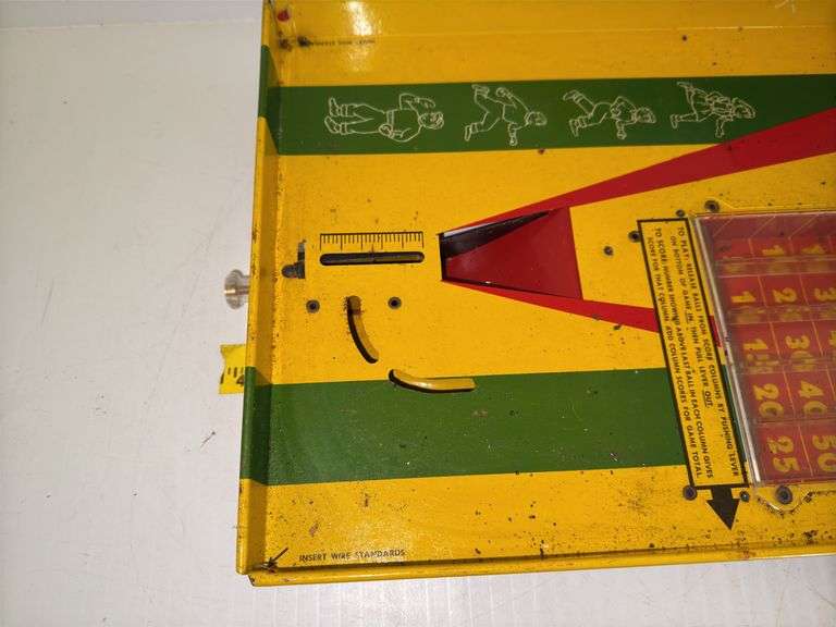 Vintage Marx Skee Ball Game (No Skee Balls Included)