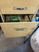 Metal File Cabinet ( no keys)