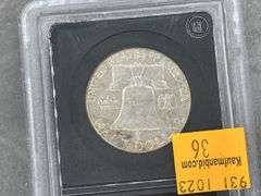 1960-D Authenticated VG Franklin Half Dollar