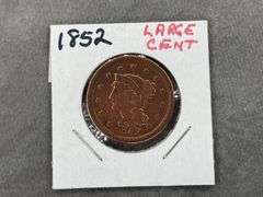 1852 Large Cent