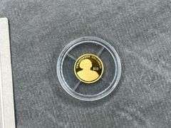 2000 $25 .999 World’s Smallest Gold Coin
