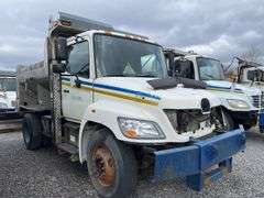 2010 Hino 338 Single Axle Dump Truck Vin# 5PVNV8JG8A4S50131