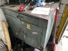 Metal cabinet & Contents