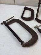 C-Clamps 4”-8” (8)USA