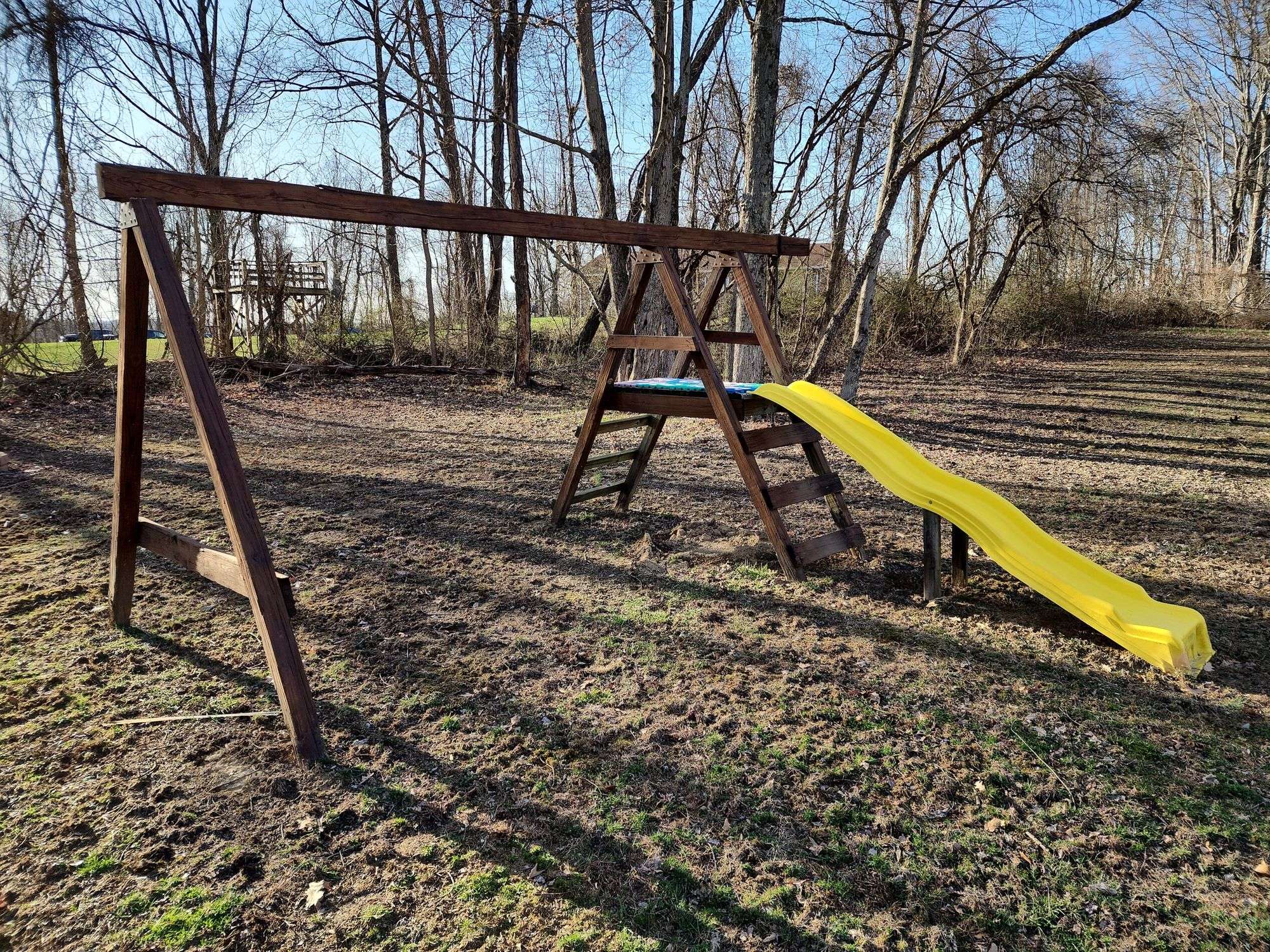 Swingset frame & slide