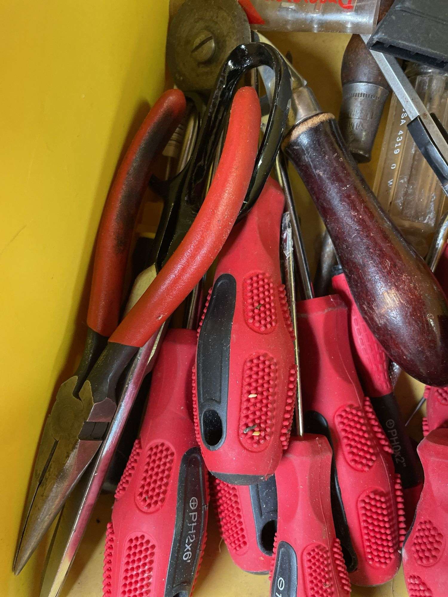 ASSORTED SCREWDRIVERS, SCISSORS & more
