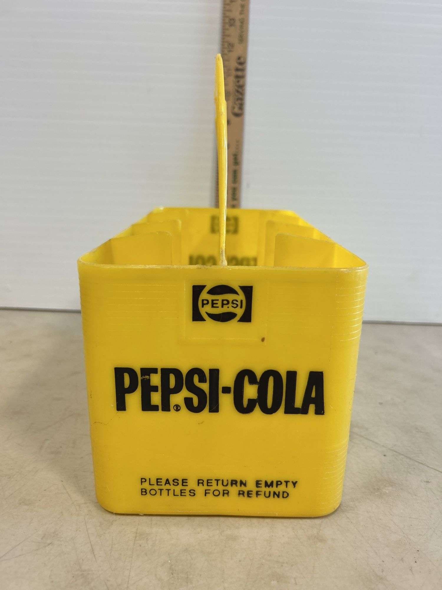 Yellow Pepsi Bottle Plastic Carrier