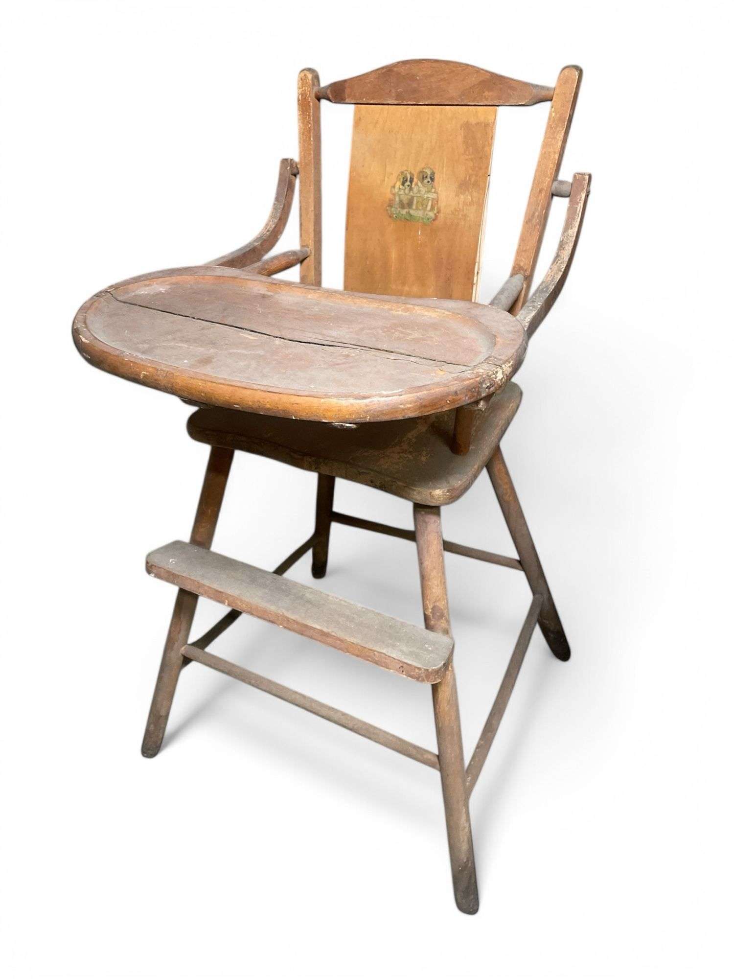 VINTAGE HIGH CHAIR (AS IS)