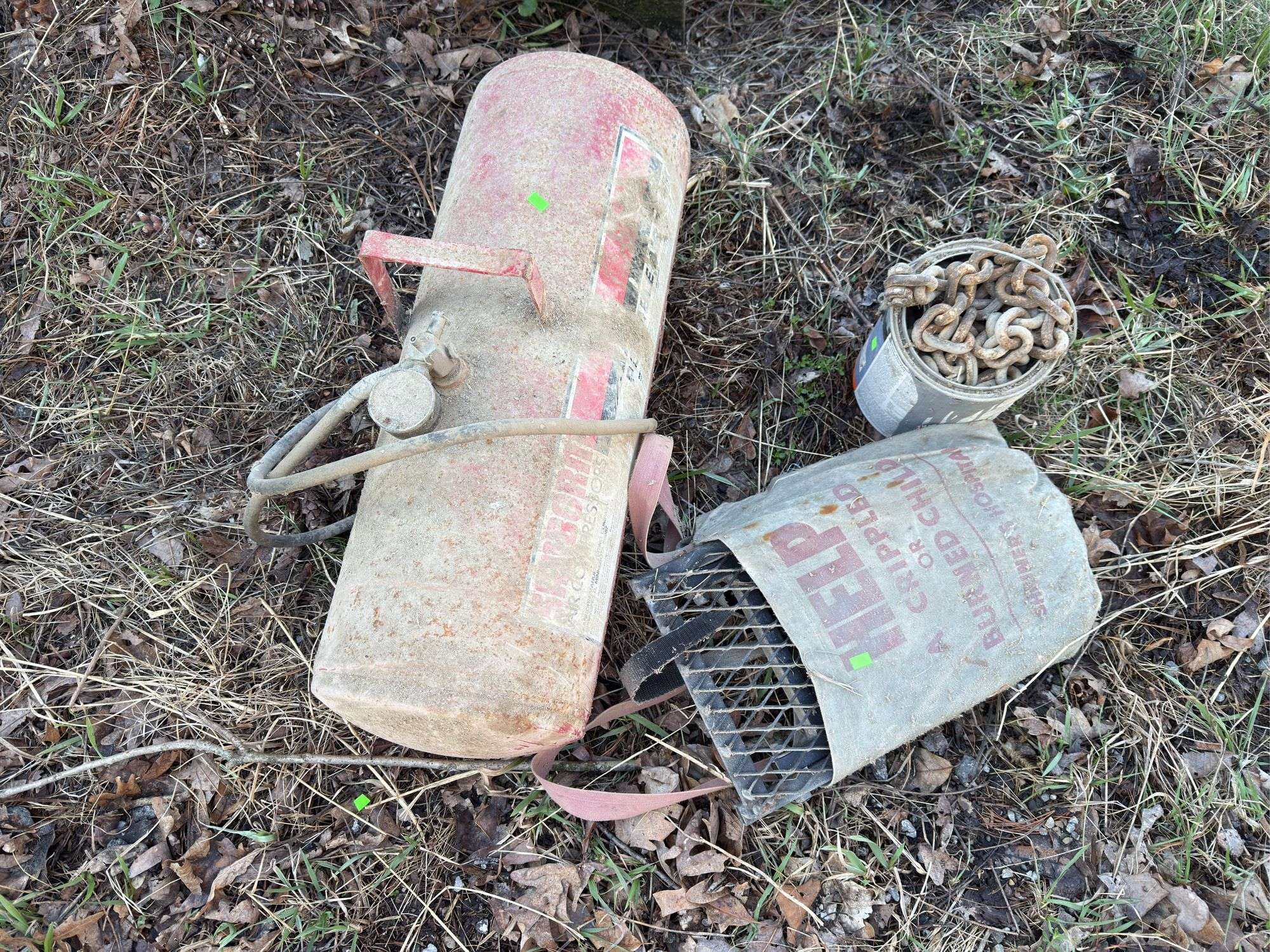 Air Tank Small Tree Stand And Chain