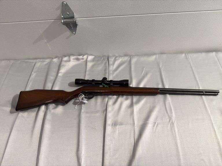 Marlin Firearms Model 60 Micro Groove Barrel .22 LR with Bushnell 4x Banner scope