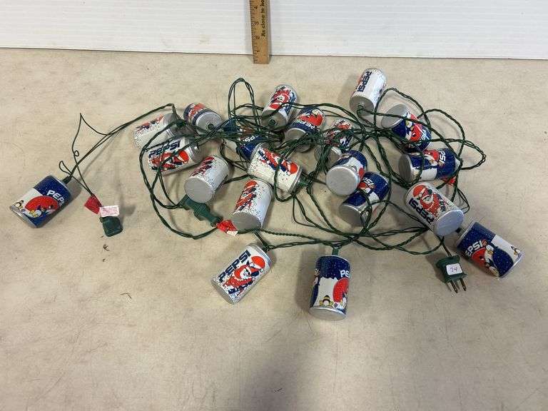 Pepsi Can Christmas Lights