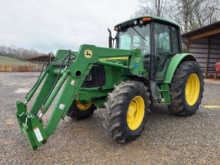 John Deere 6420 Tractor w/ 640 Loader and bucket