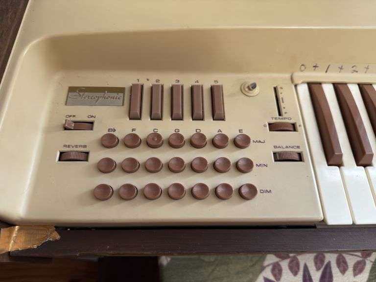 Optigan Electric Organ and Bench