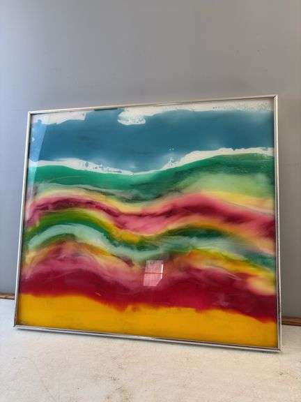 Sea and Sky Plastic Medium , By Frank Smik ,Jr , 27.5” W 24.5” H , Total of 3 pictures
