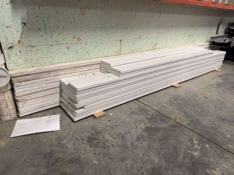 Cultured Marble Window Sills and Shower Trim