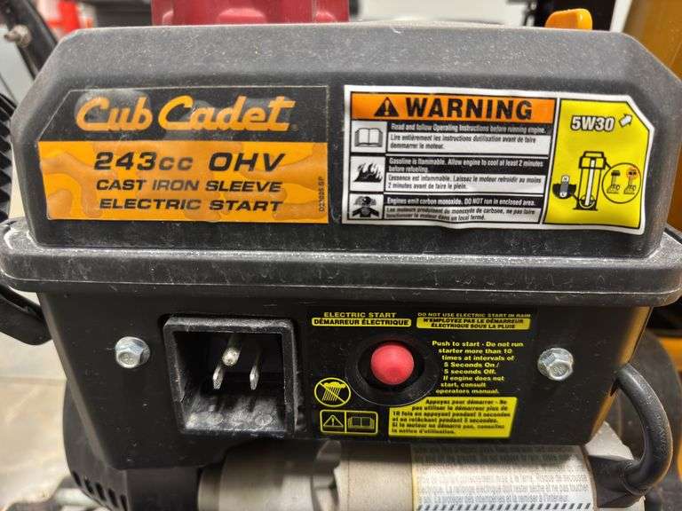 Cub Cadet Snow Blower
