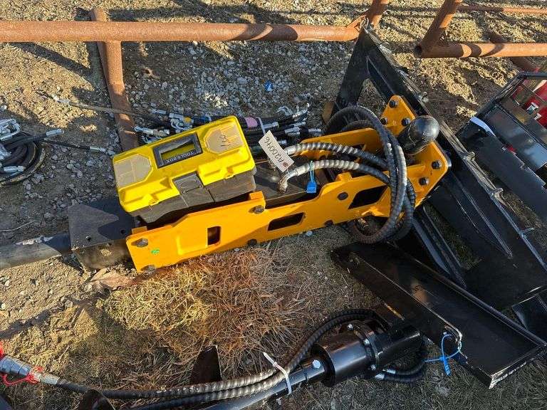 (Inv.43644) Skid Loader Jack Hammer Attachment, Model 680, 450-750 Bmp
