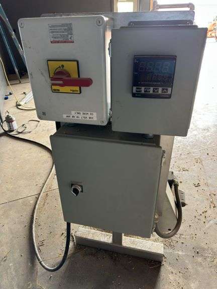 Dilts-Wetzel electric soybean roaster 12’ 1 ton per day capacity, electric even roast