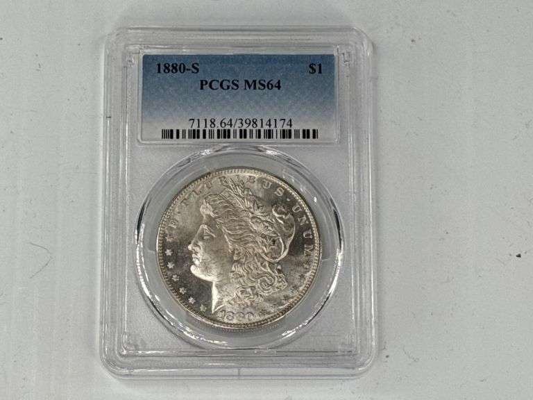 1880-S Morgan Dollar PCGS MS64
