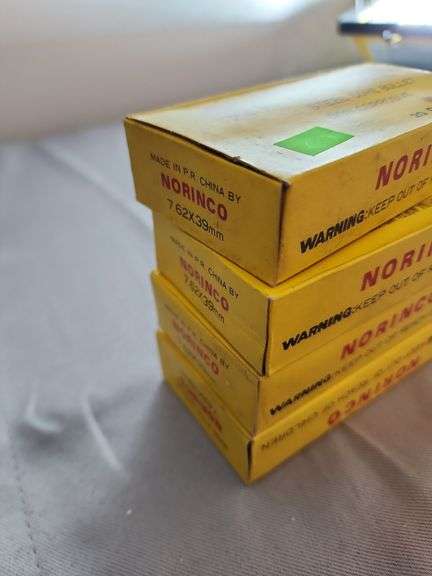 Norinco 7.62x39mm 20 cartridges