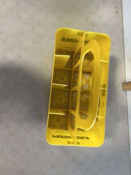 Yellow Pepsi Bottle Plastic Carrier