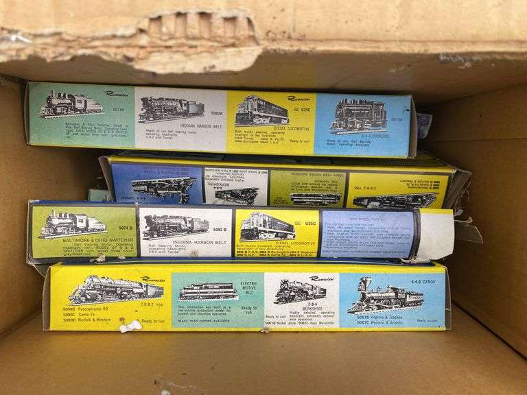 Ho Scale Box Ho Scale Trains and Boxes - Kaufman Realty & Auctions