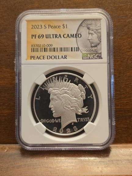 2023S PEACE DOLLAR NGC PF69 ULTRA CAMEO