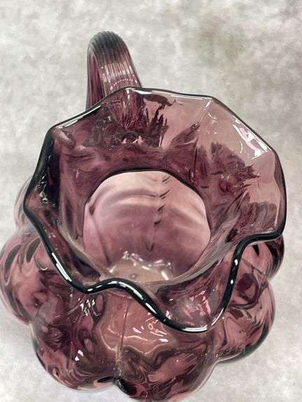 VINTAGE PURPLE GLASSWARE