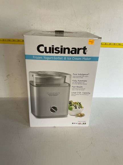 Cuisanart Yogurt and Ice Cream Maker