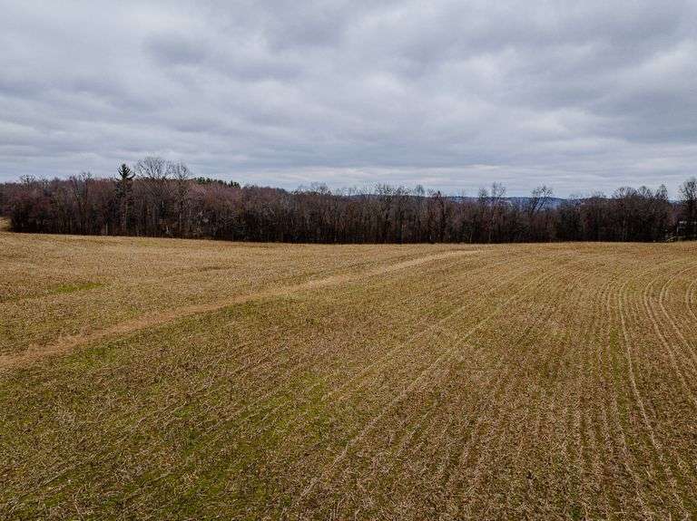25.6 +/- Acres Farm land and woods. Great Building sites