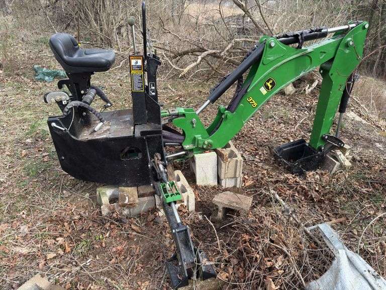 John Deere 375 Backhoe Attachment