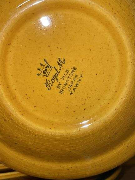 ROYAL M -IRONSTONE DISHES- some damage