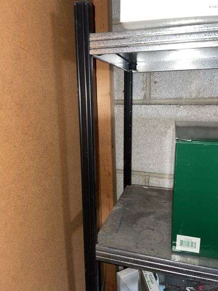 METAL STORAGE SHELF - NO CONTENTS
