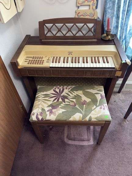 Optigan Electric Organ and Bench