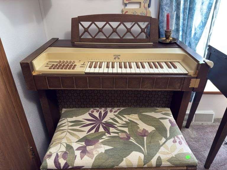 Optigan Electric Organ and Bench